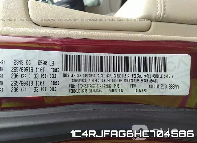 1C4RJFAG6HC704586 фото 10