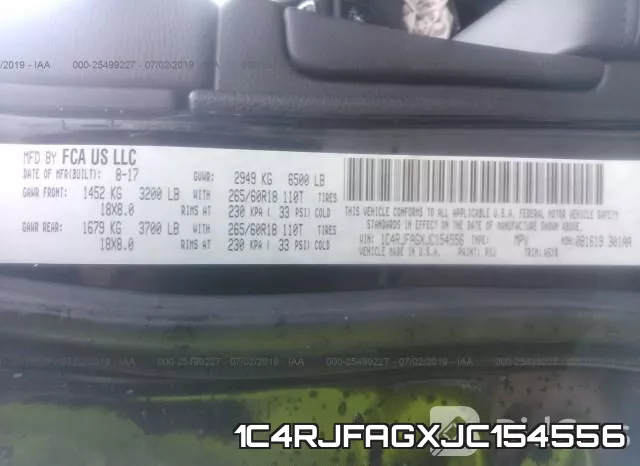 1C4RJFAGXJC154556 фото 10