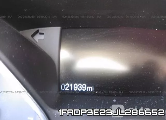 1FADP3E23JL286652 фото 8