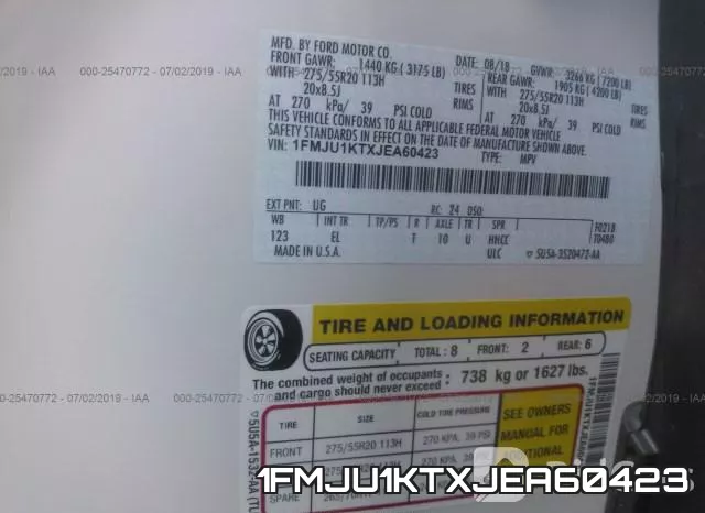 1FMJU1KTXJEA60423 фото 10