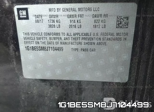 1G1BE5SM8J7104499 фото 10