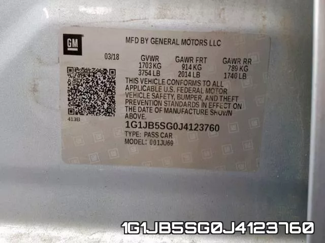 1G1JB5SG0J4123760 фото 2