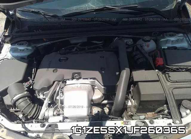 1G1ZE5SX1JF260365 фото 2