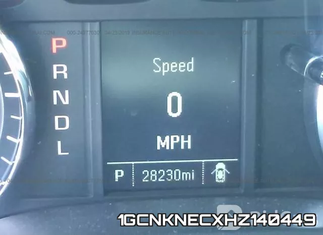 1GCNKNECXHZ140449 фото 8