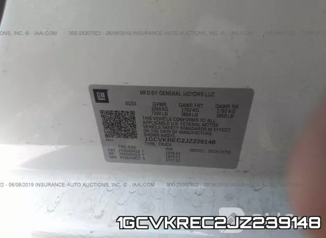 1GCVKREC2JZ239148 фото 10