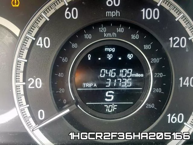 1HGCR2F36HA205166 фото 9