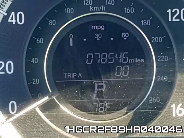 1HGCR2F89HA040046 фото 9