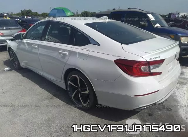 1HGCV1F31JA175490 фото 4