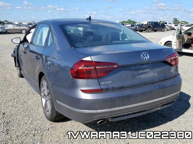 1VWAA7A31JC022380 фото 4
