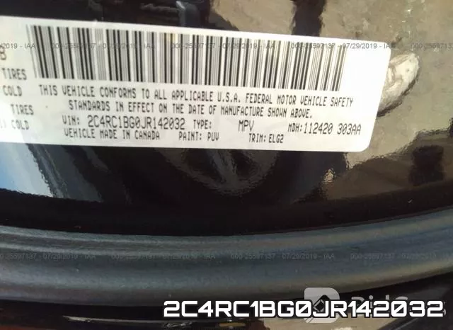 2C4RC1BG0JR142032 фото 10
