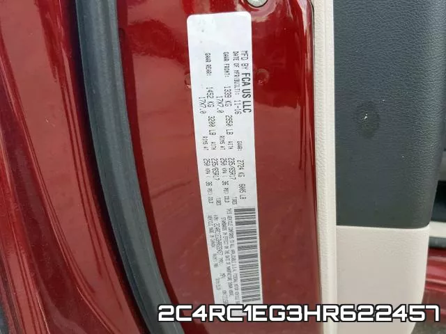 2C4RC1EG3HR622457 фото 2