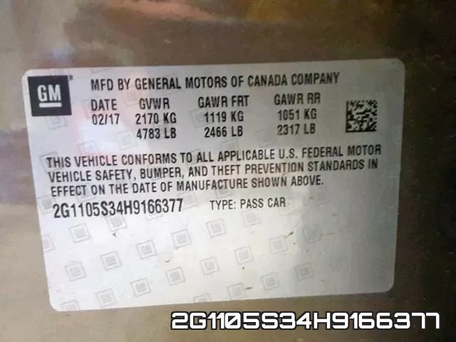 2G1105S34H9166377 фото 2
