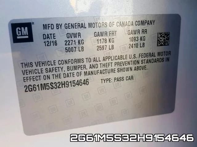 2G61M5S32H9154646 фото 2
