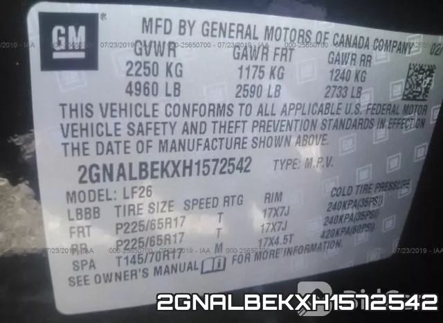 2GNALBEKXH1572542 фото 10