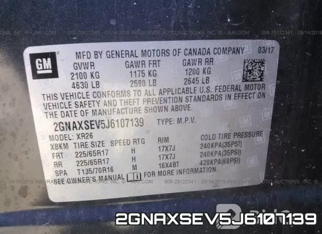 2GNAXSEV5J6107139 фото 10