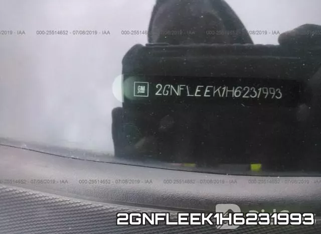 2GNFLEEK1H6231993 фото 10
