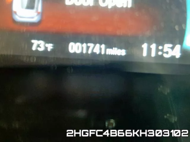 2HGFC4B66KH303102 фото 9