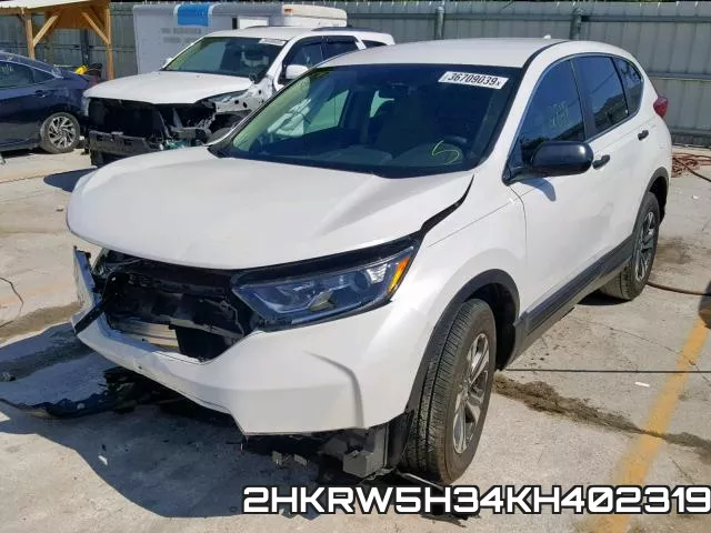 2HKRW5H34KH402319 фото 3