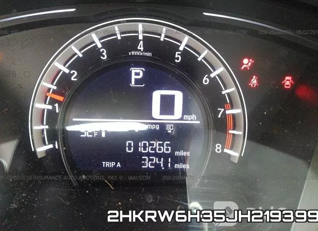 2HKRW6H35JH219399 фото 8