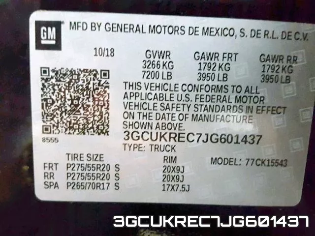 3GCUKREC7JG601437 фото 2