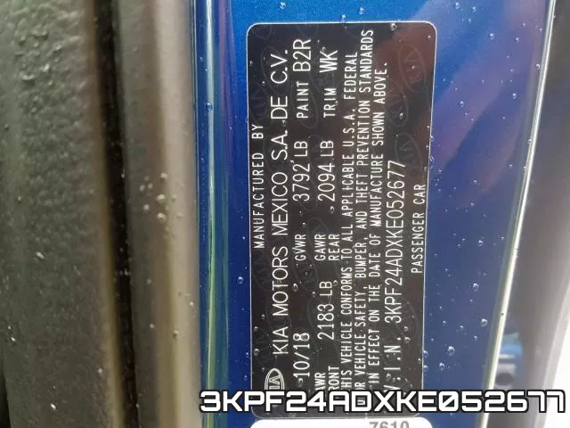 3KPF24ADXKE052677 фото 2