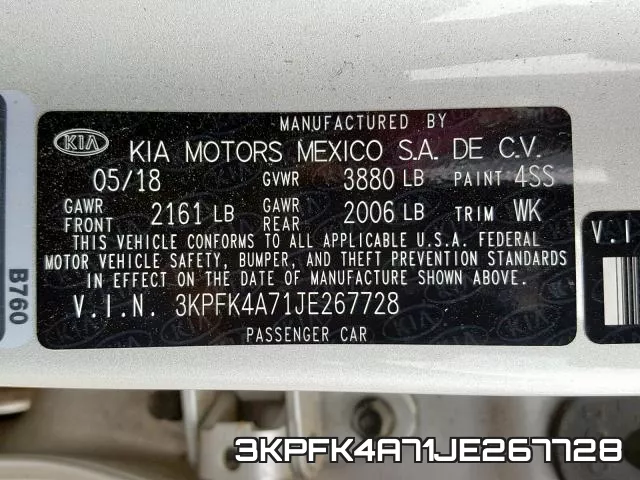 3KPFK4A71JE267728 фото 2