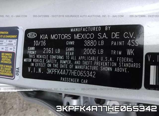 3KPFK4A77HE065342 фото 9
