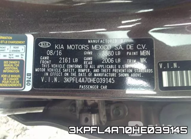3KPFL4A70HE039145 фото 10