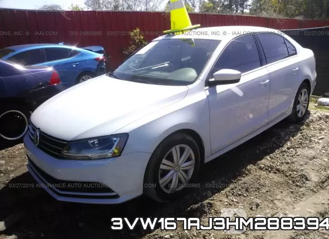3VW167AJ3HM288394 фото 3