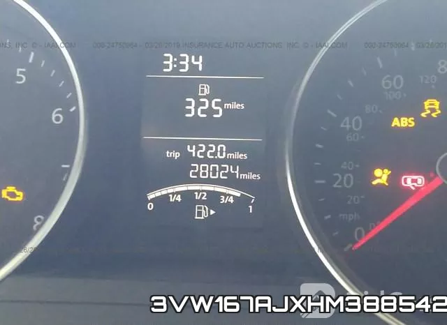 3VW167AJXHM388542 фото 8