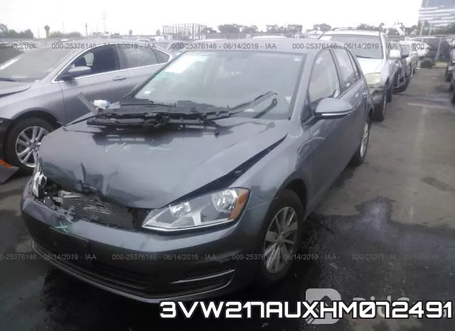 3VW217AUXHM072491 фото 3