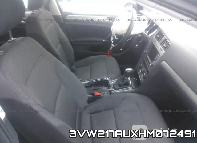 3VW217AUXHM072491 фото 6