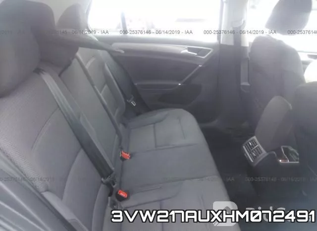 3VW217AUXHM072491 фото 9