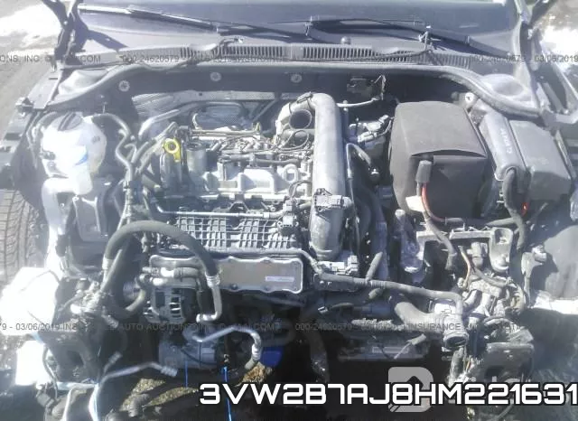 3VW2B7AJ8HM221631 фото 2