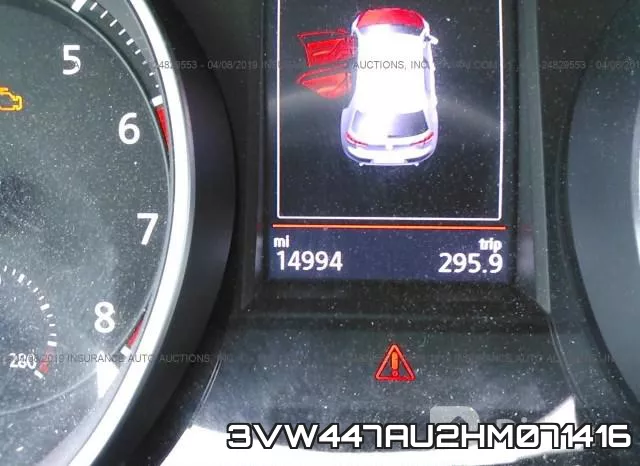 3VW447AU2HM071416 фото 8