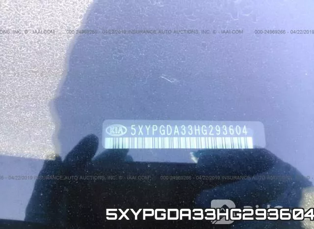 5XYPGDA33HG293604 фото 10