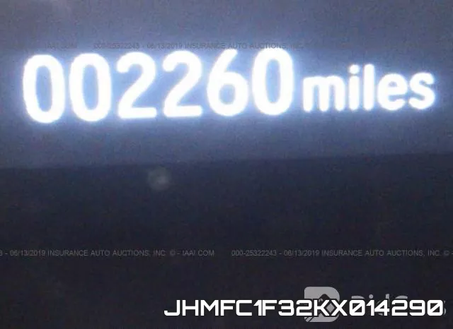JHMFC1F32KX014290 фото 8