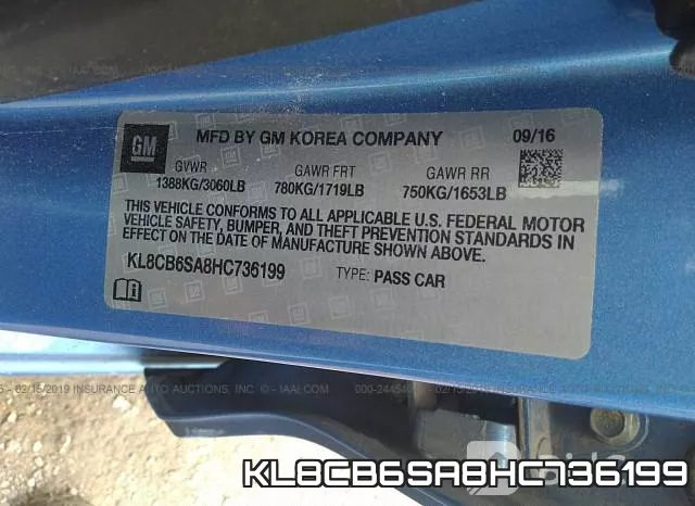 KL8CB6SA8HC736199 фото 10