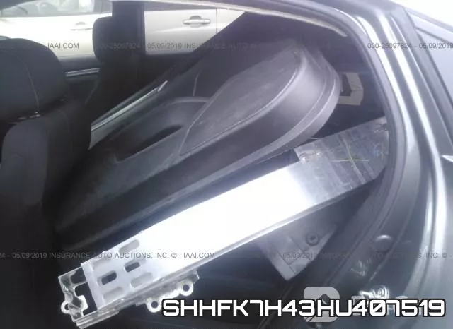 SHHFK7H43HU407519 фото 9