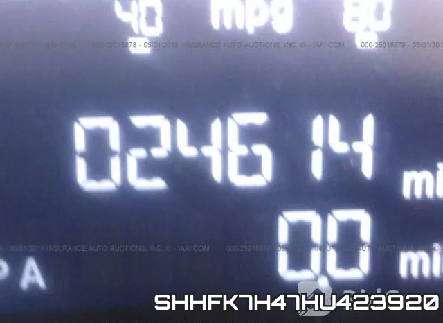 SHHFK7H47HU423920 фото 8