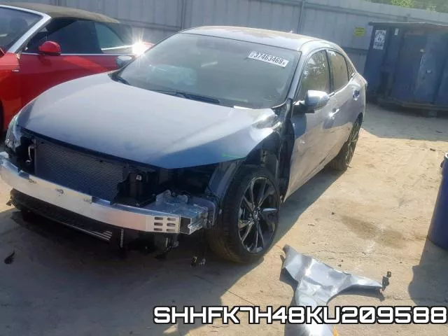 SHHFK7H48KU209588 фото 3