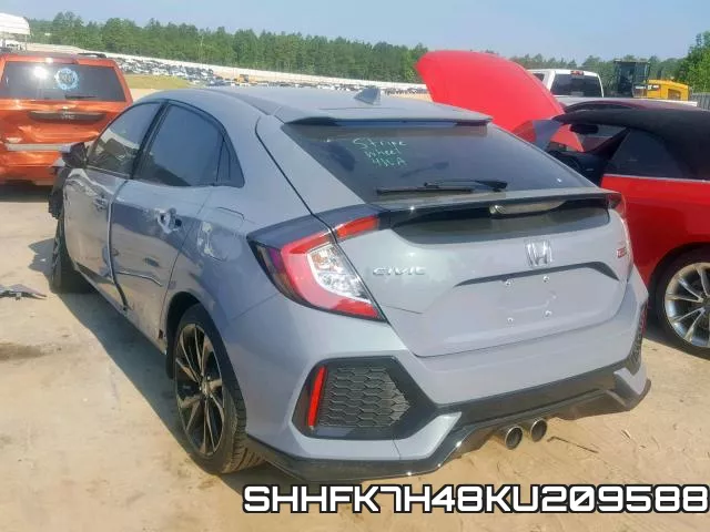SHHFK7H48KU209588 фото 4
