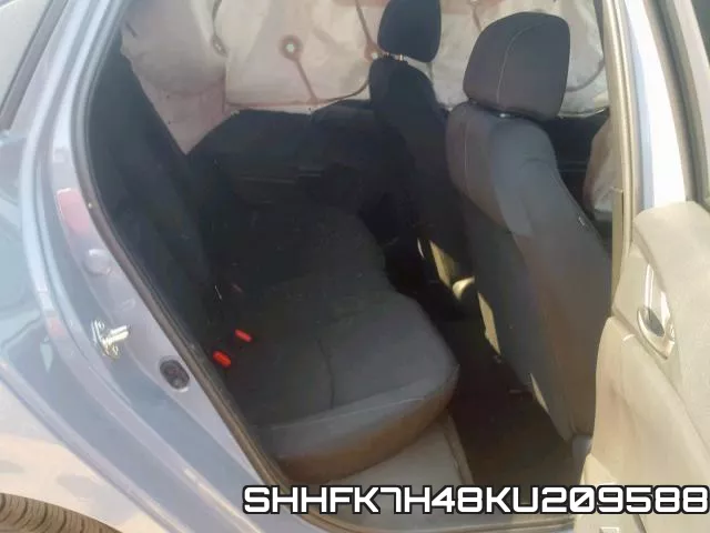 SHHFK7H48KU209588 фото 7