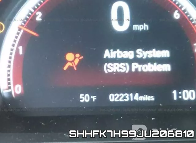 SHHFK7H99JU206810 фото 8