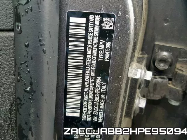 ZACCJABB2HPE95094 фото 2