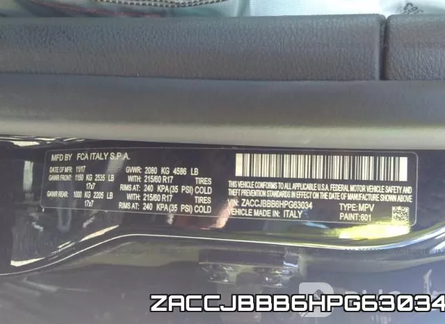 ZACCJBBB6HPG63034 фото 10