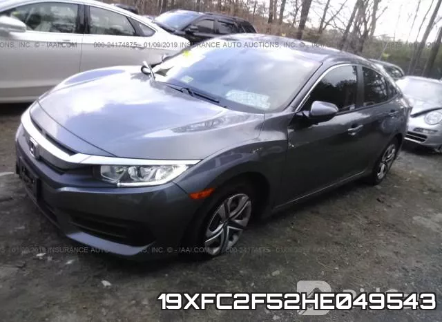 19XFC2F52HE049543 фото 3