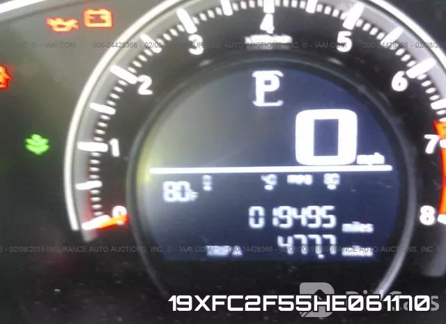 19XFC2F55HE061170 фото 8