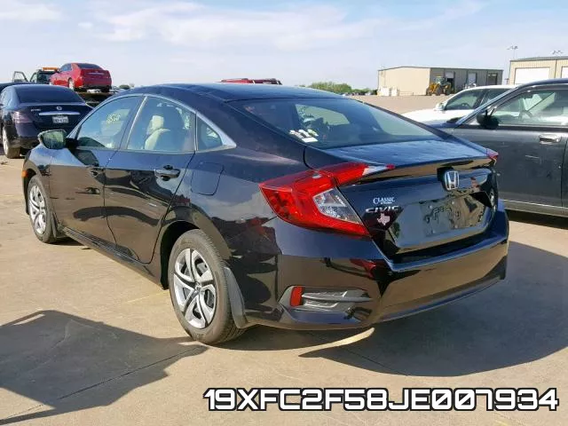19XFC2F58JE007934 фото 4