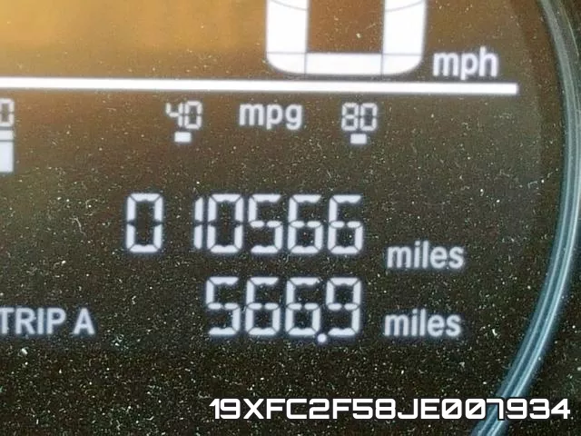 19XFC2F58JE007934 фото 9